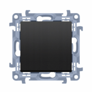 SIMON10 Łącznik pojedynczy czarny mat CW1.01/49