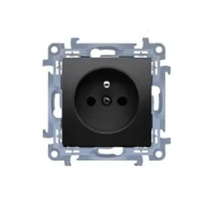 Gniazdo Kontakt Simon czarny CGZ1C.01/49